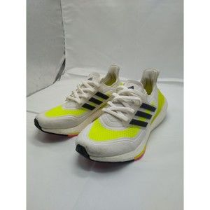 Adidas UltraBoost 21 J 'White Solar Yellow' FZ2929 Mens/kids size 5 US